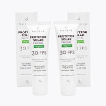 Herbia duo protetor solar fisico pele oleosa fps 30