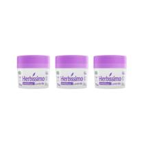 Herbissimo Creme 55G Lavanda - Kit Com 3Un