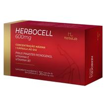 Herbocell 600mg 36 Cáps - Herbolab Herbocell 600mg 36 Cáps - Herbolab