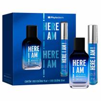 Here I Am Phytoderm Kit Perfume Masculino Eau de Parfum + Travel Size