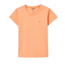 Hering Kids Blusa Basica Manga Curta Laranja