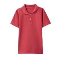Hering Kids Camisa Polo Basica Vermelho