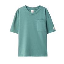 Hering Kids Camiseta Manga Curta Oversized Verde