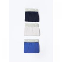 Hering kit com 3 cuecas infantil boxer azul Hering kit com 3 cuecas infantil boxer azul