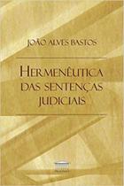 Hermenêutica das sentenças judiciais