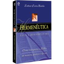 Hermeneutica fácil e descomplicada esdras costa bentho Hermeneutica fácil e descomplicada esdras costa bentho