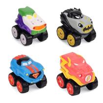 HeroDrive DC Super Friends Speed Squad Minis Carros 4-Pack