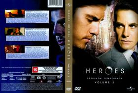 heroes 2-temporada completa (4 dvds) dvd original lacrado
