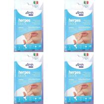 Herpes Block Adesivos Naturais Para Herpes Labial - Amh 4Un