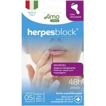 Herpes block amo farma 5 un adesivos naturais herpes labial