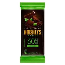Hersheys Barra de Chocolate Special Dark Menta 60% Cacau 85 gramas