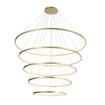 Hevvy Pendente 5 Aneis LED 157w 3000k Milano Dr Sl 0515/h5