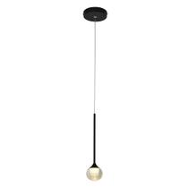 Hevvy Pendente LED Deli 5w 3000k Preto Sl 5956/h1 Bk