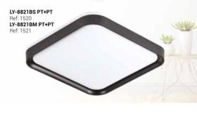 Hevvy Plafon Led Toronto 30cm 24w Multicor Pt/pt Ly-8821bs Hevvy Plafon Led Toronto 30cm 24w Multicor Pt/pt Ly-8821bs