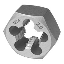 Hex Die Rethreading Die Thread Die M14 x 2.0 Carton Steel