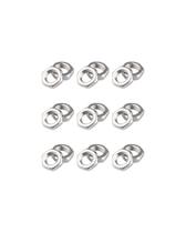 Hex Nuts ImScrews 304, aço inoxidável, resistente à corrosão, 1/4-28, pacote com 100