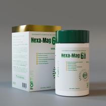 Hexa-mag 6x - Magnésio 6 tipos 1000mg 60capsulas - FORTLIFE