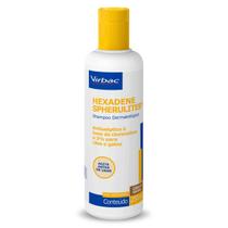 Hexadene 250ml Virbac - Shampoo Antisséptico Ação Prolongada para Cães e Gatos