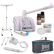 Hf Dermosteam Carrinho Ozônio Probe 450nm Ibramed - 110V