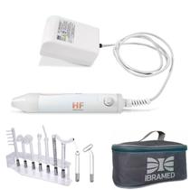 HF Ibramed Aparelho Facial Capilar Estética + 9 Eletrodos HF Ibramed Aparelho Facial Capilar Estética + 9 Eletrodos