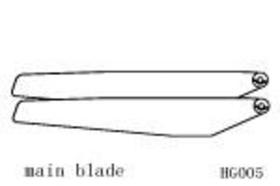 Hg005 main blades set