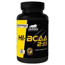 Hi BCAA 2:1:1 Aminoácidos 60 Capsulas Leader Nutrition