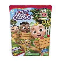 Hi Ho Cherry-O: CoComelon Edition Board Game, Counting, Numbers, and Matching Game for Preschoolers, Kids Ages 3 and Up, para 2-3 Jogadores (Exclusivo da Amazon)