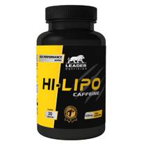 Hi lipo cafeina 420mg leader nutrition 60 compridos softe gel