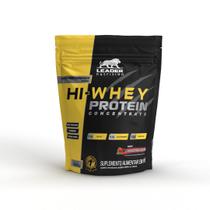 Hi Whey Protein Concentrado Refil 900g Frutas Vermelhas - Leader Nutrition