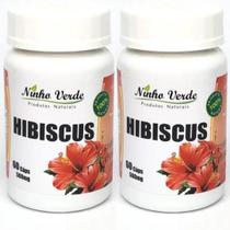 Hibiscus 120 Cápsulas 500Mg - Ninho Verde