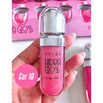 Hidra Gloss Labial Vivai Hidratante Alto Brilho Longa Duração Lip Magico Maquiagem Make up Profissional Hidra Gloss Labial Vivai Hidratante Alto Brilho Longa Duração Lip Magico Maquiagem Make up Profissional