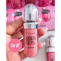 Hidra Gloss Labial Vivai Hidratante Alto Brilho Longa Duração Lip Magico Maquiagem Make up Profissional