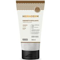 Hidraderm Sabonete Lìquido Esfoliante Corpo e Rosto Coco 180ML - FARMAX