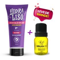 Hidraliso Liso de Salão em Casa Progressiva de Chuveiro 200ml