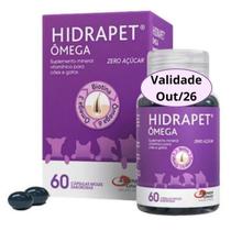 Hidrapet Ômega Zero Acúcar 60 Cápsulas Agener Suplemento Para Cães E Gatos Hidrapet Ômega Zero Acúcar 60 Cápsulas Agener Suplemento Para Cães E Gatos