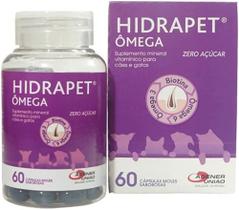 Hidrapet Ômega Zero Acúcar Com 60 Cáp Cães E Gatos Agener Hidrapet Ômega Zero Acúcar Com 60 Cáp Cães E Gatos Agener