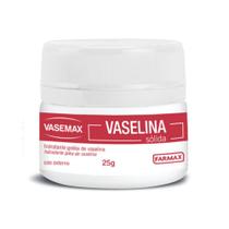 Hidrat. geleia de vaselina vasemax 25g farmax