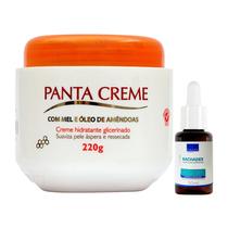 Hidratação Corporal Profunda Panta Creme + Loção Rachadex Combate Pés Rachados