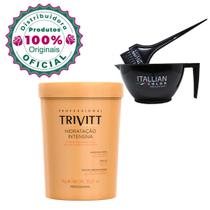 Hidratação intensiva 1kg c/ cumbuca & pincel
