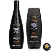 Hidratação Masculina Cabelo Kit Black Coffee Barber Shampoo 300ml + Condicionador 230g