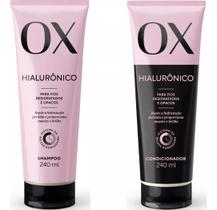 Hidratação Profunda: Ox Hialurônico Shampoo + Condicionador - OX Cosméticos