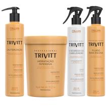 Hidratação Trivitt + Segredo + Cauterização + Fluido Escova