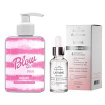 Hidratante Blow Girl Gel Mix Textura Rosa e Serum Intimo