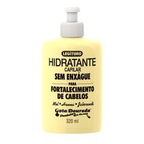 Hidratante Capilar Gota Dourada Sem Enxágue para o Fortalecimento de Cabelos 320ml