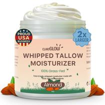 Hidratante Clariglow, sebo bovino batido com mel e amêndoa 120mL