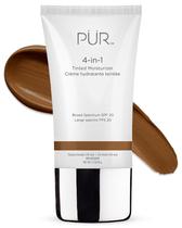 Hidratante colorido PÜR 4 em 1 com SPF 20 Dark Almond Vegan