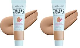 Hidratante colorido úmido e selvagem Bare Focus Matte Medium Tan x2