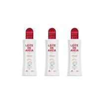 Hidratante Corp Leite De Aveia 180Ml Sem Perfume-Kit C/3Un - Davene