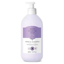 Hidratante Corporal Cuide-se Bem Rosa e Algodão 400ml (Embalagem Nova) - O Boticário
