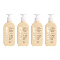 Hidratante Corporal Francis 200Ml Bege - Kit C/4Un